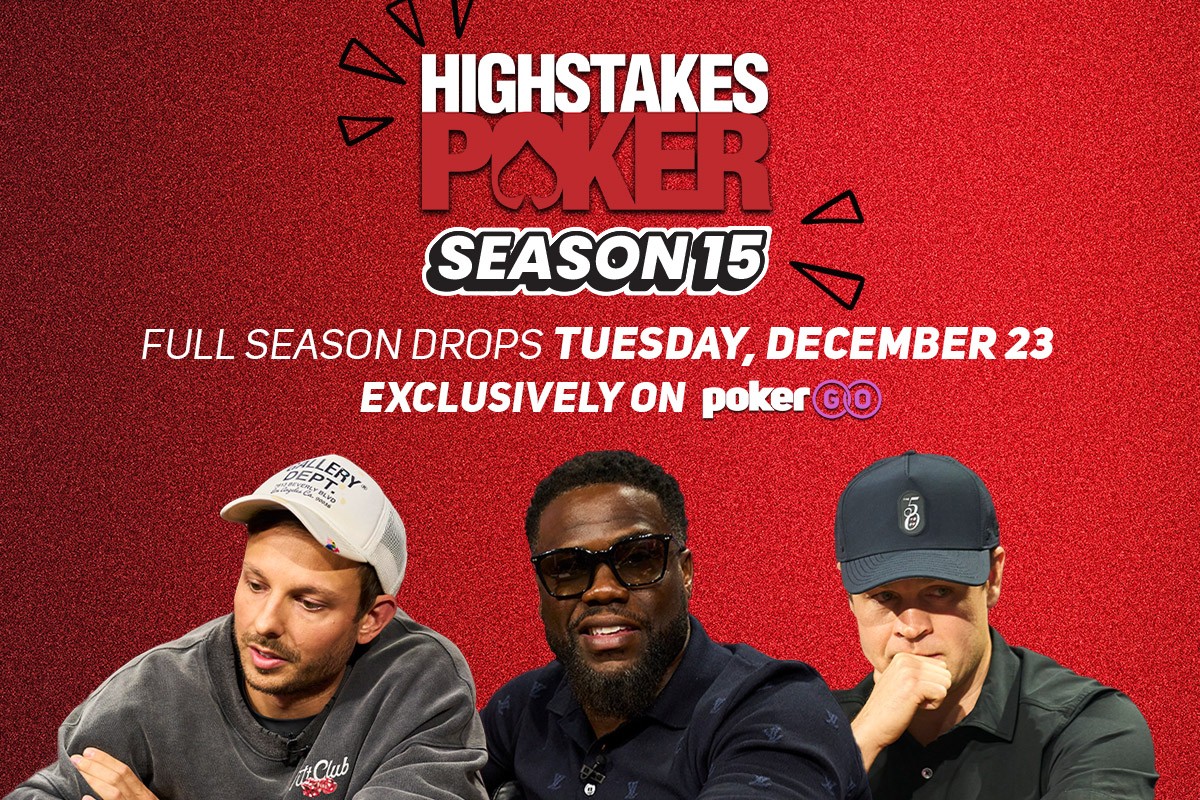 コメディアンKevin Hart(ケビン・ハート)が「High Stakes Poker」シーズン15のヘッドライナーに!