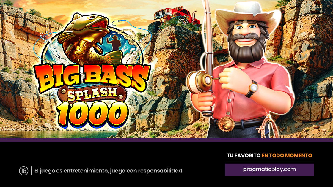 Pragmatic Playが「Big Bass Splash 1000」をリリース