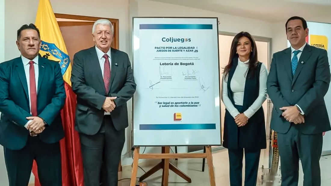 Coljuegosとラ・ロテリア・デ・ボゴタが合法性促進のための協定を締結