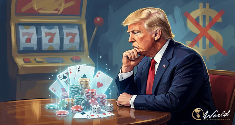 トランプ大統領、ギャンブル勝利の連邦税廃止を検討