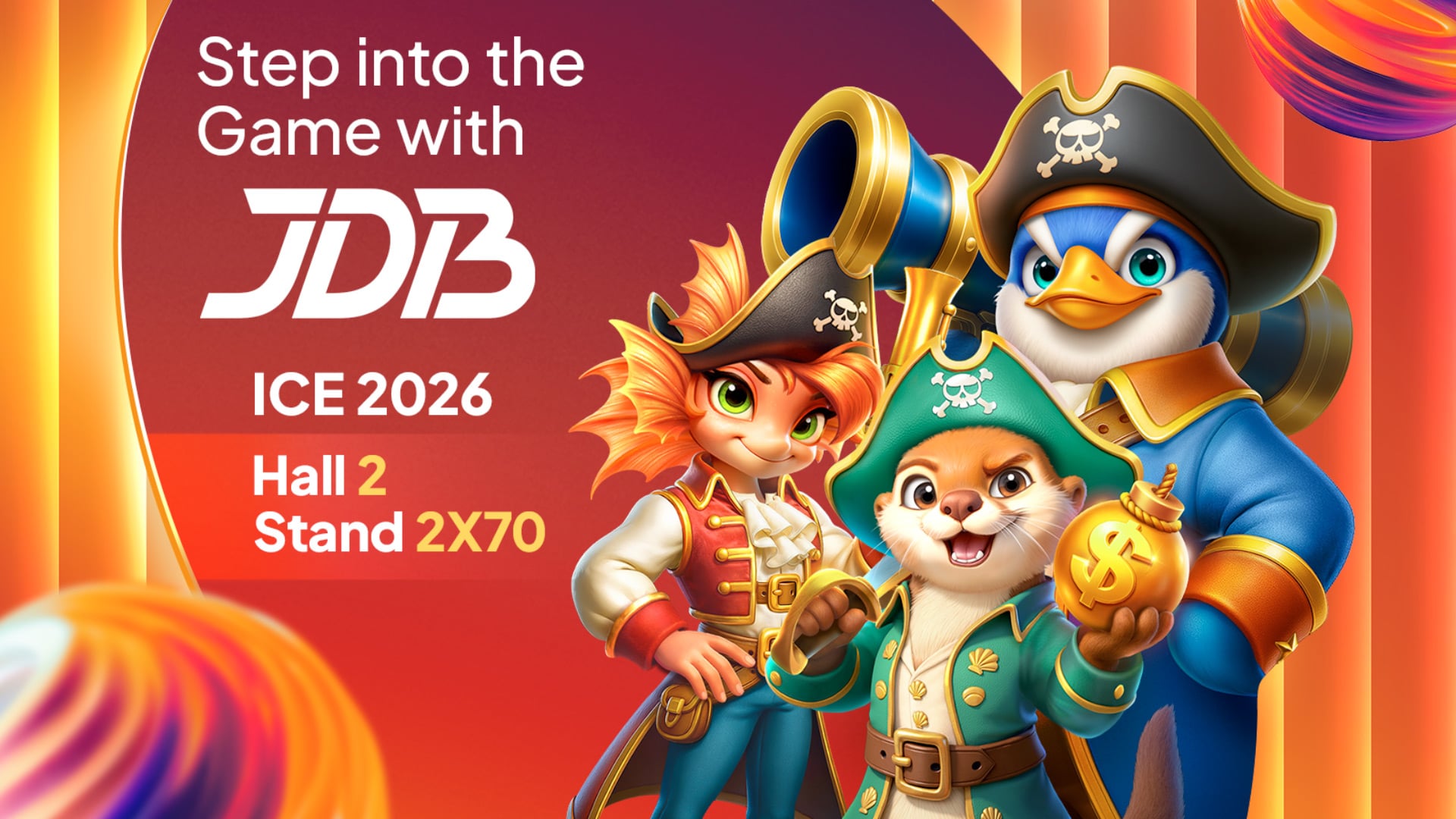 JDB GamingがICE Barcelona 2026に参加決定、新作スロットトリロジーを披露