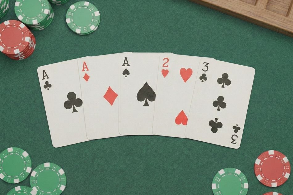 ポーカーにおけるスリー・オブ・ア・カインド（Three of a Kind）とは？