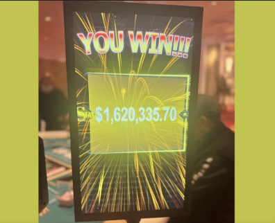 Encore Boston Harborで160万ドルのジャックポットが誕生