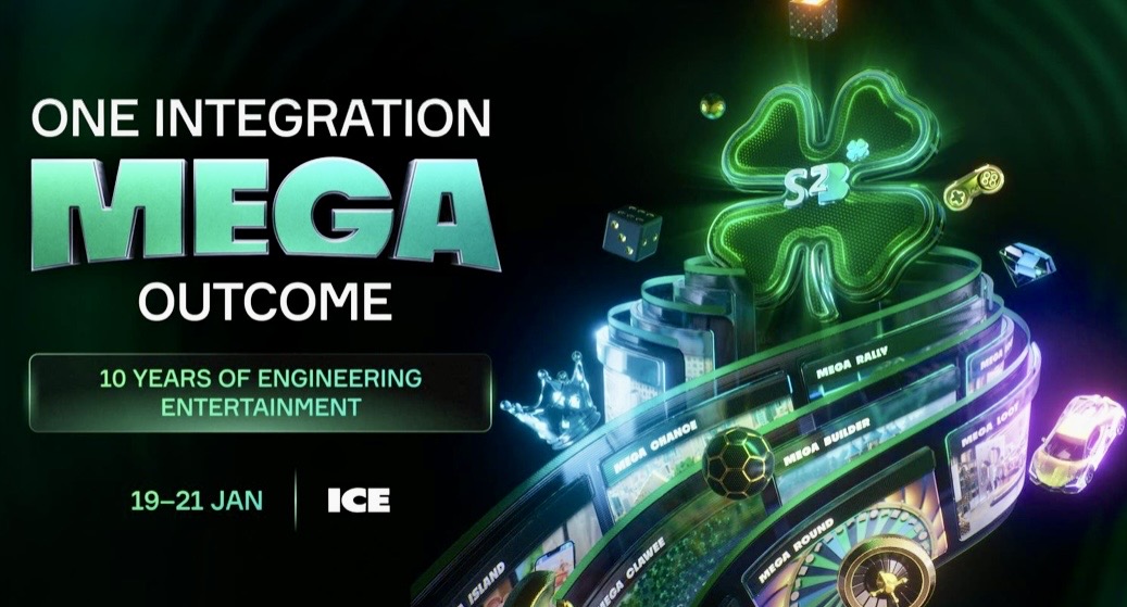 Soft2Bet（ソフト2ベット）のMEGA成果、ICE展示会スタンド2F50で披露