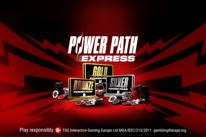 Power Path Expressが1月11日にPokerStarsで復活、$50K以上のパスを獲得するチャンス