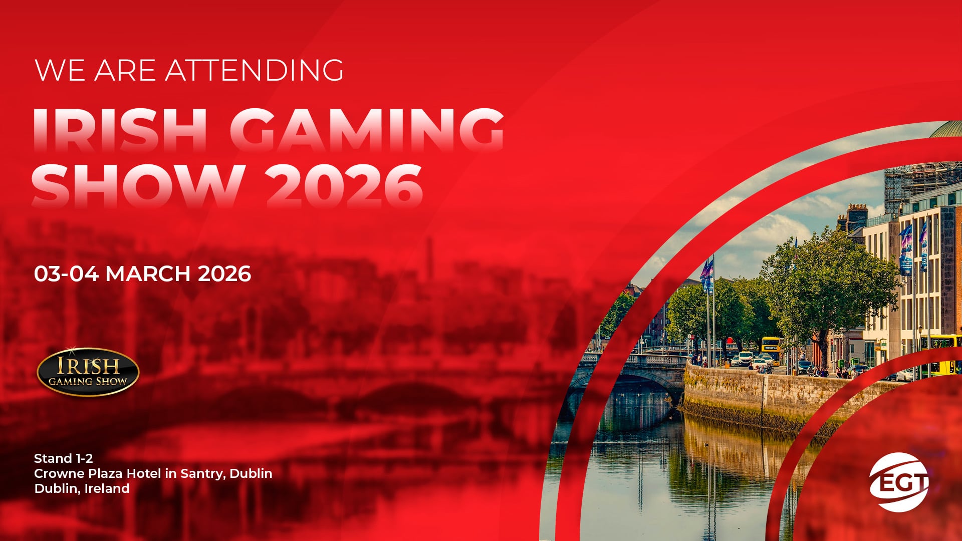 EGT、Irish Gaming Show 2026でSupreme Seriesを展示