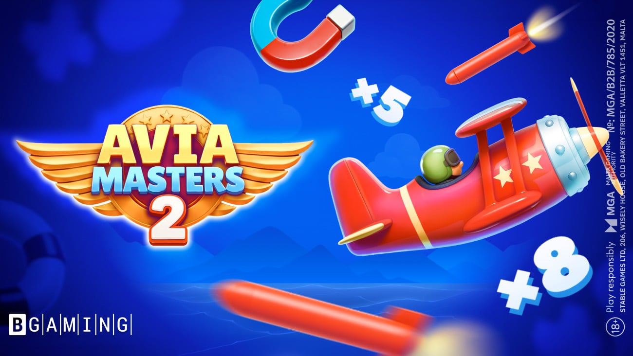 BGaming、新作カジュアルゲーム「Aviamasters 2」を発表